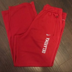 Nike Oklahoma Sooners (OU) Dri-fit sweatpants